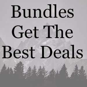 Bundle Your Favorites for the Biggest Discounts! Offer Welcome!!